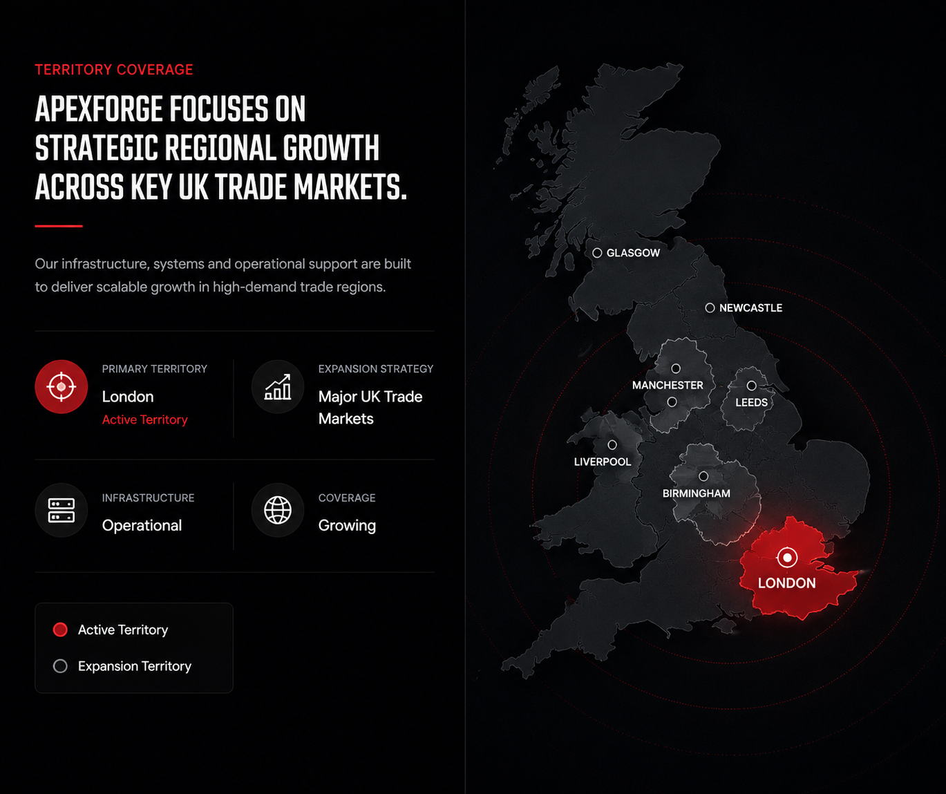 UK Territory Map