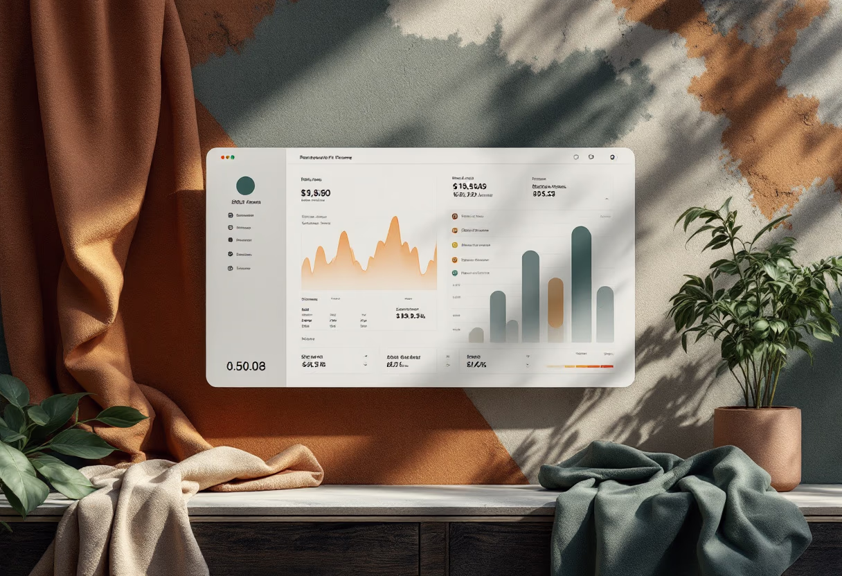 [interface] image of finance software in use
