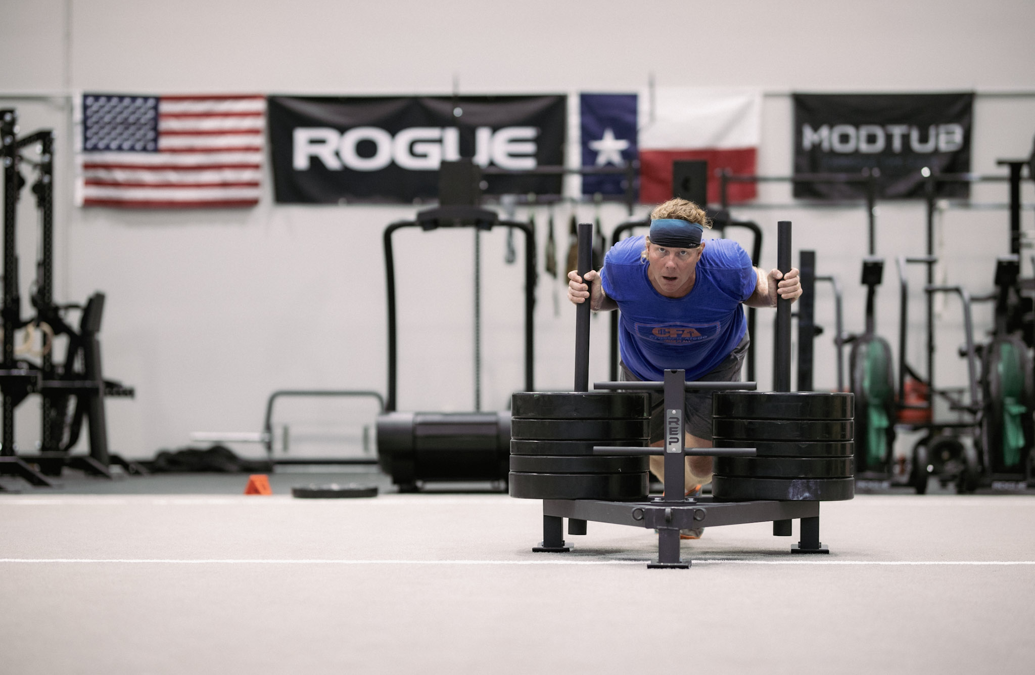 Workout at The ARC Gym Hudson Oaks TX