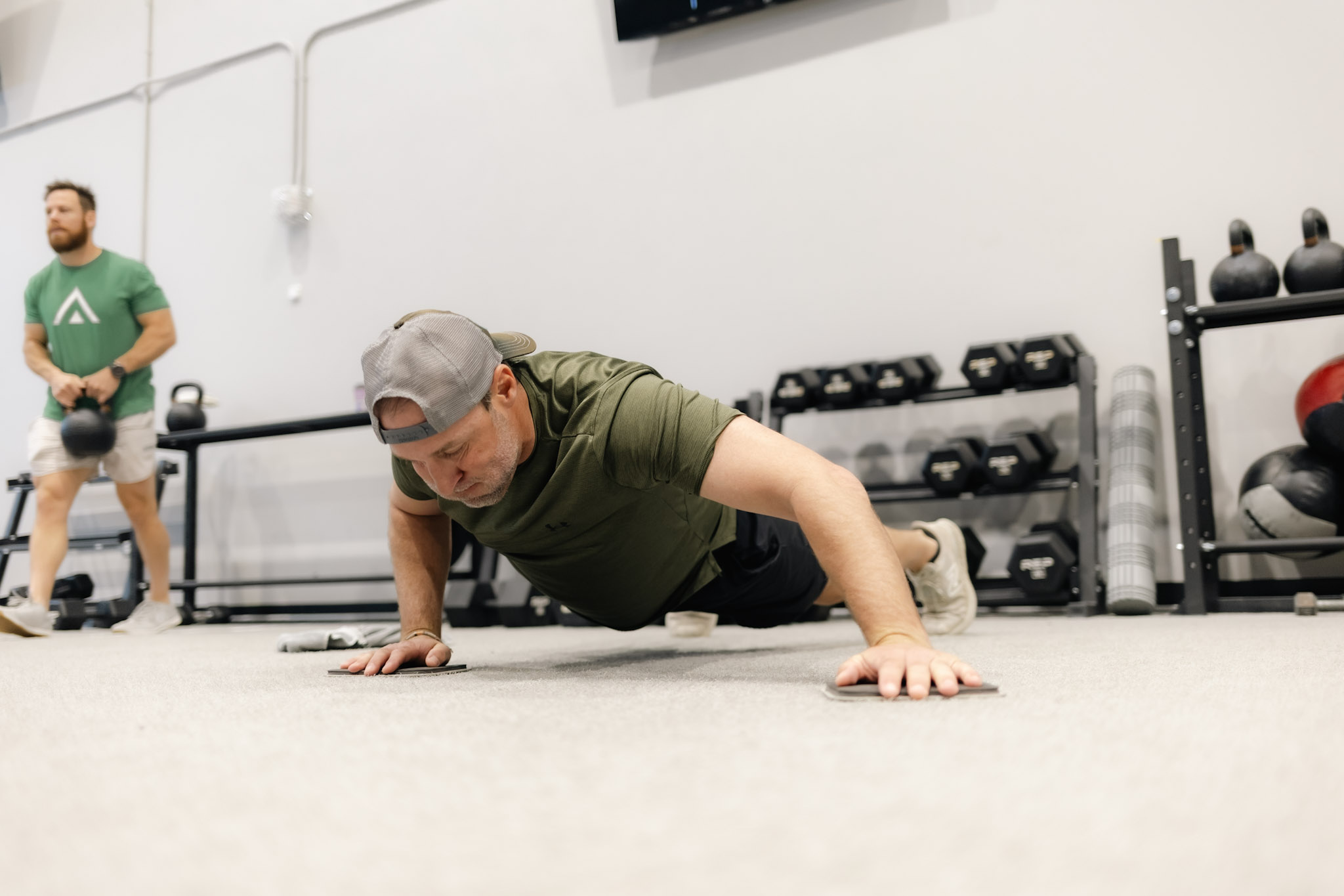 Strength training at The ARC Gym Hudson Oaks TX