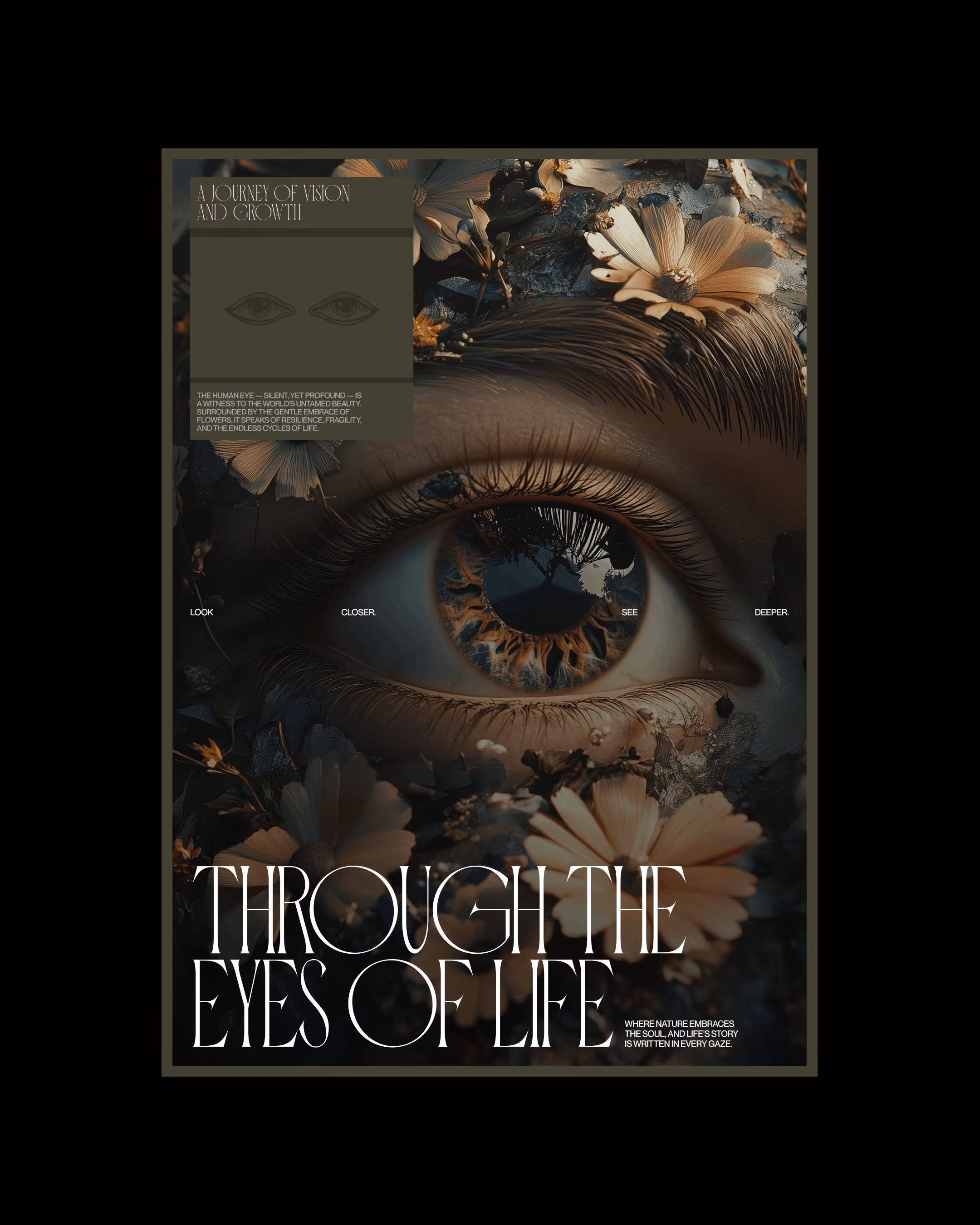 Through the eyes of life