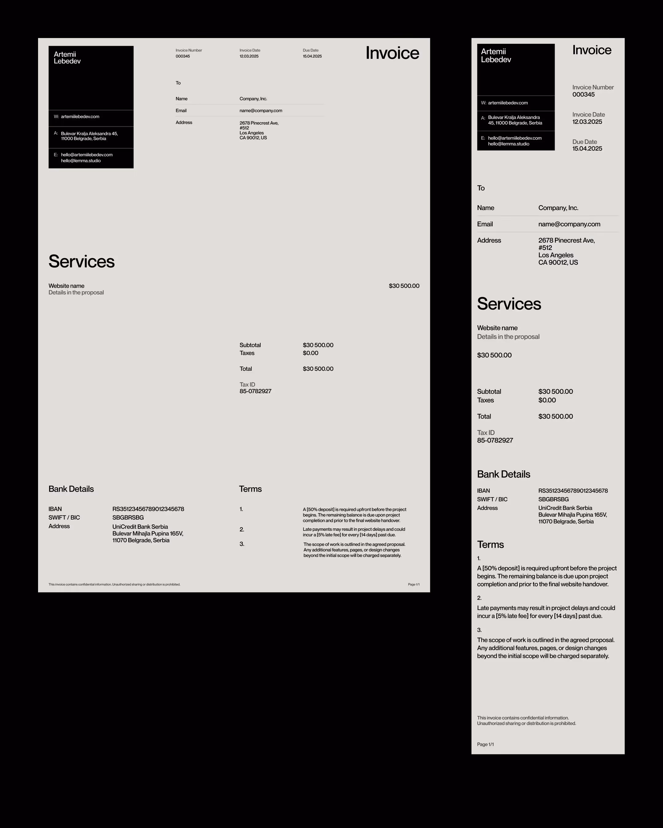 Invoice