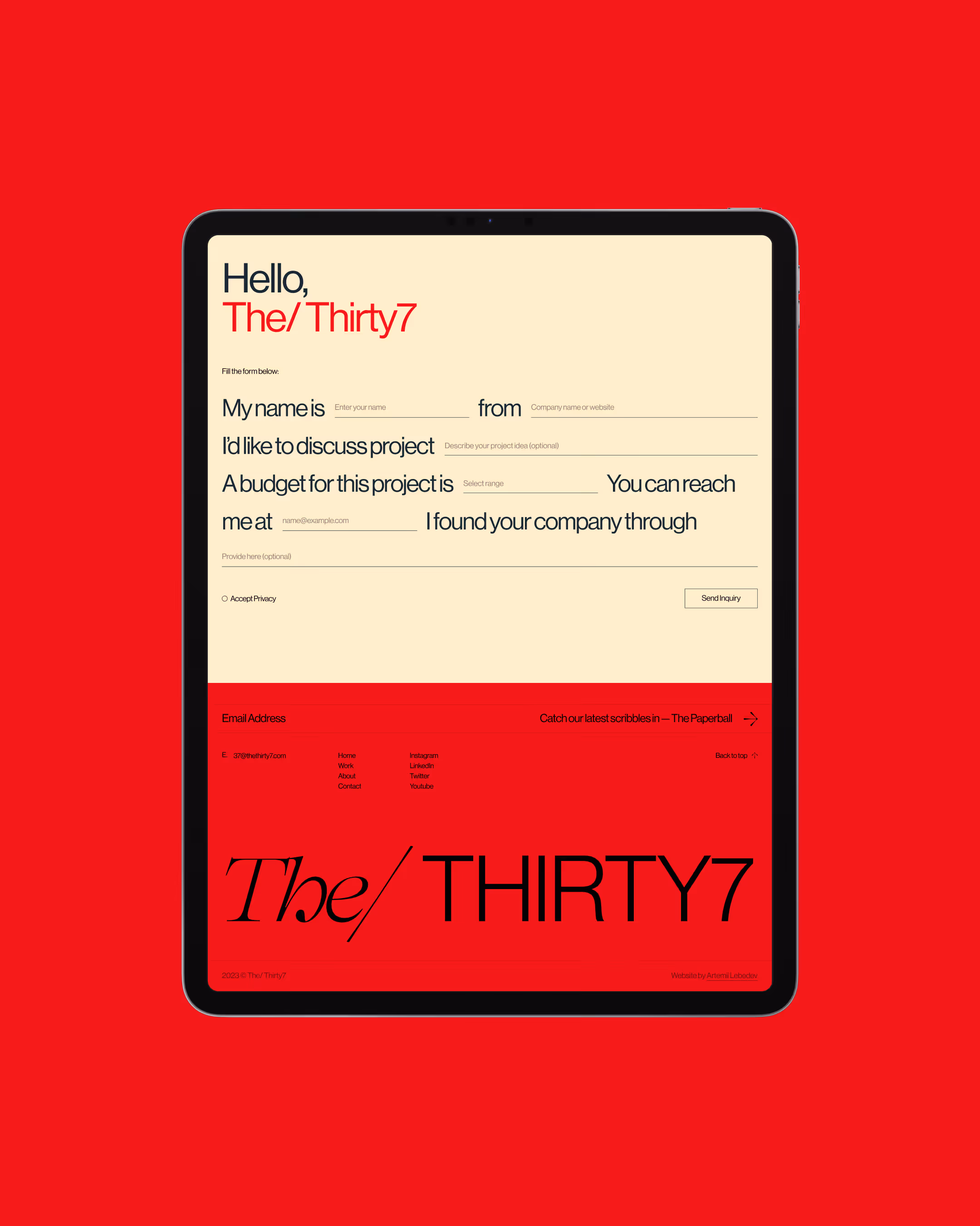 The/ Thirty7