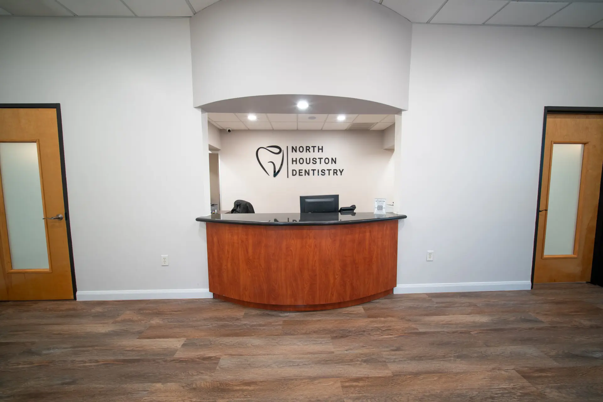The North Houston Dentistry reception area in Cypress Station