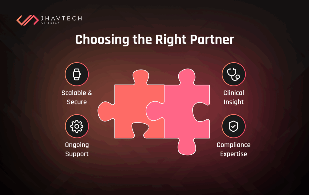 Choosing the right partner with key healthcare software traits