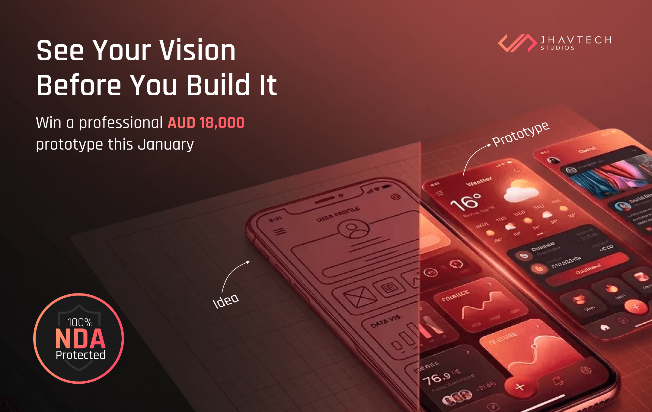 Free app prototype worth AUD 18,000 for startups