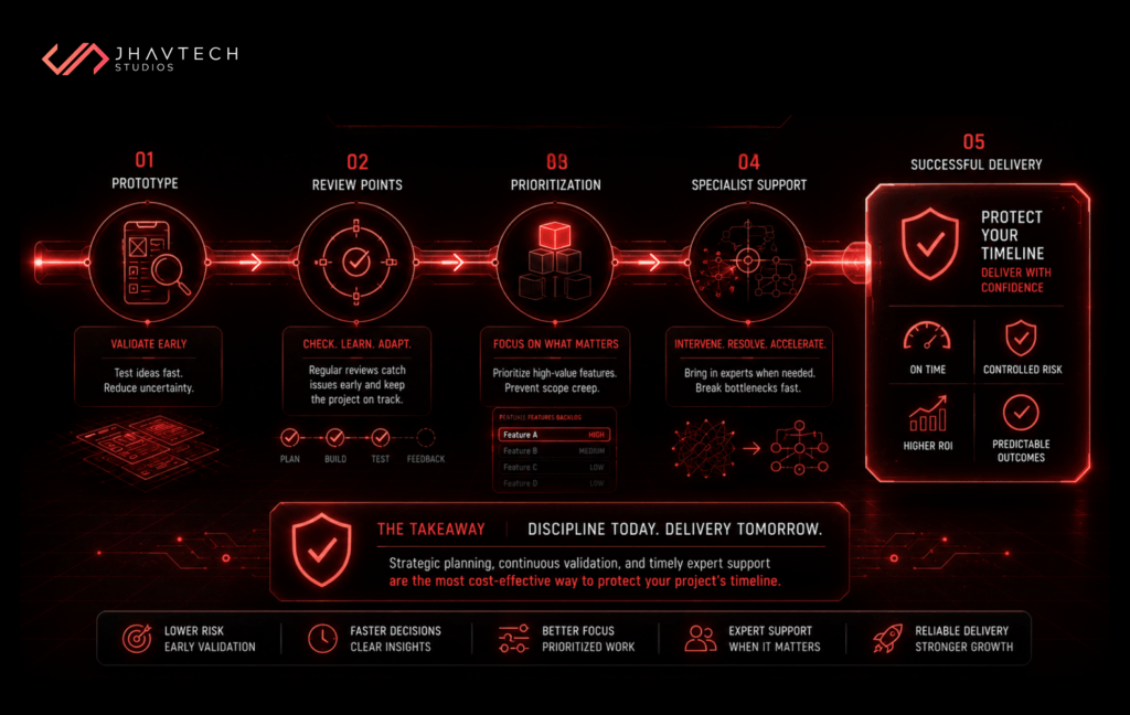 Software delivery risk prevention roadmap