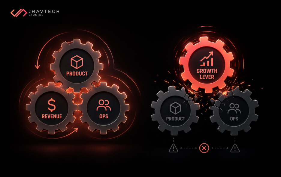 Product, revenue, and operations alignment for scalable growth