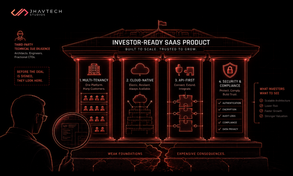 Investor-ready SaaS architecture