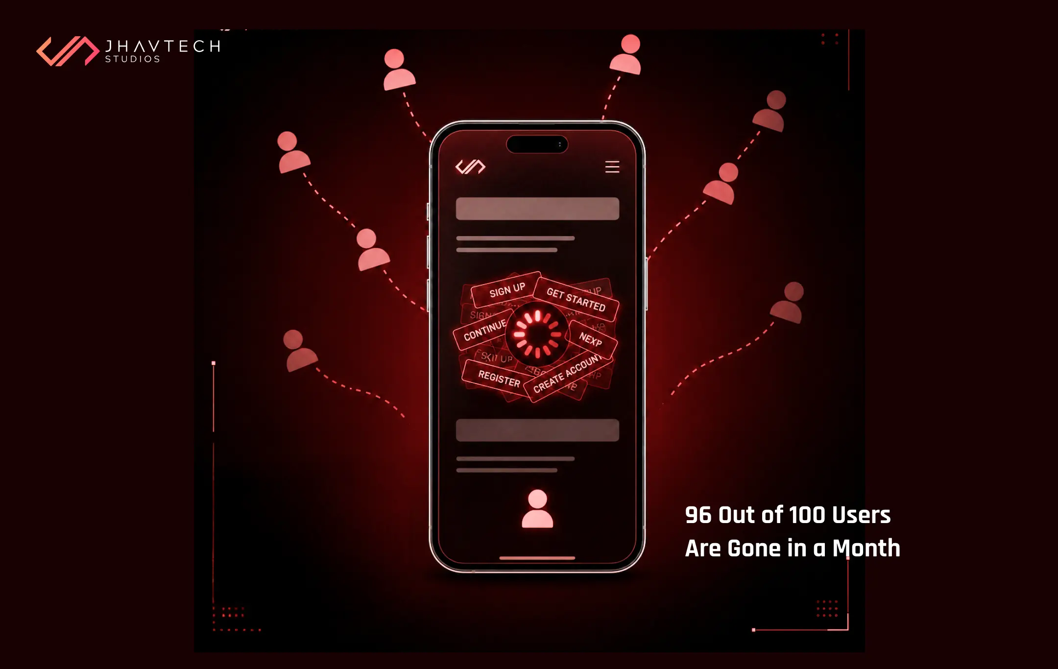 Poor mobile app UX causing user drop-off