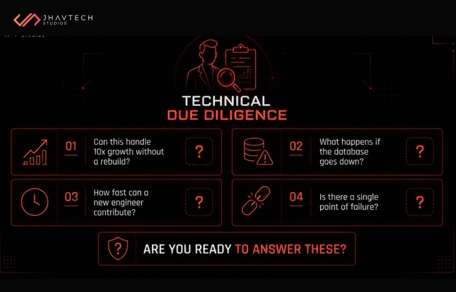 Technical due diligence questions for scalable software