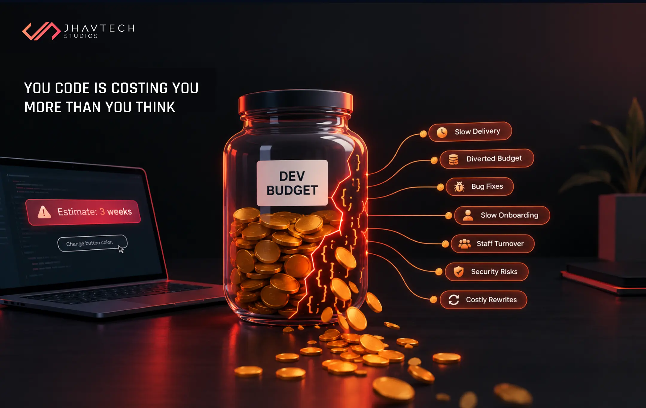 Technical debt draining a development budget