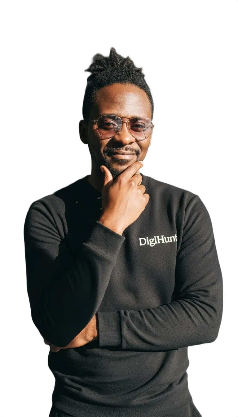 Armel Junior Nguimbi, fondateur DigiHunt