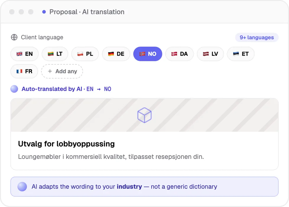 ai translation