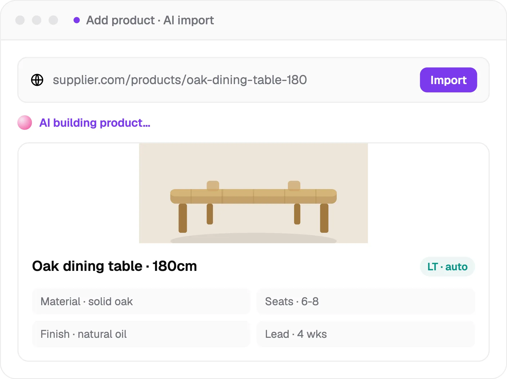 AI Import