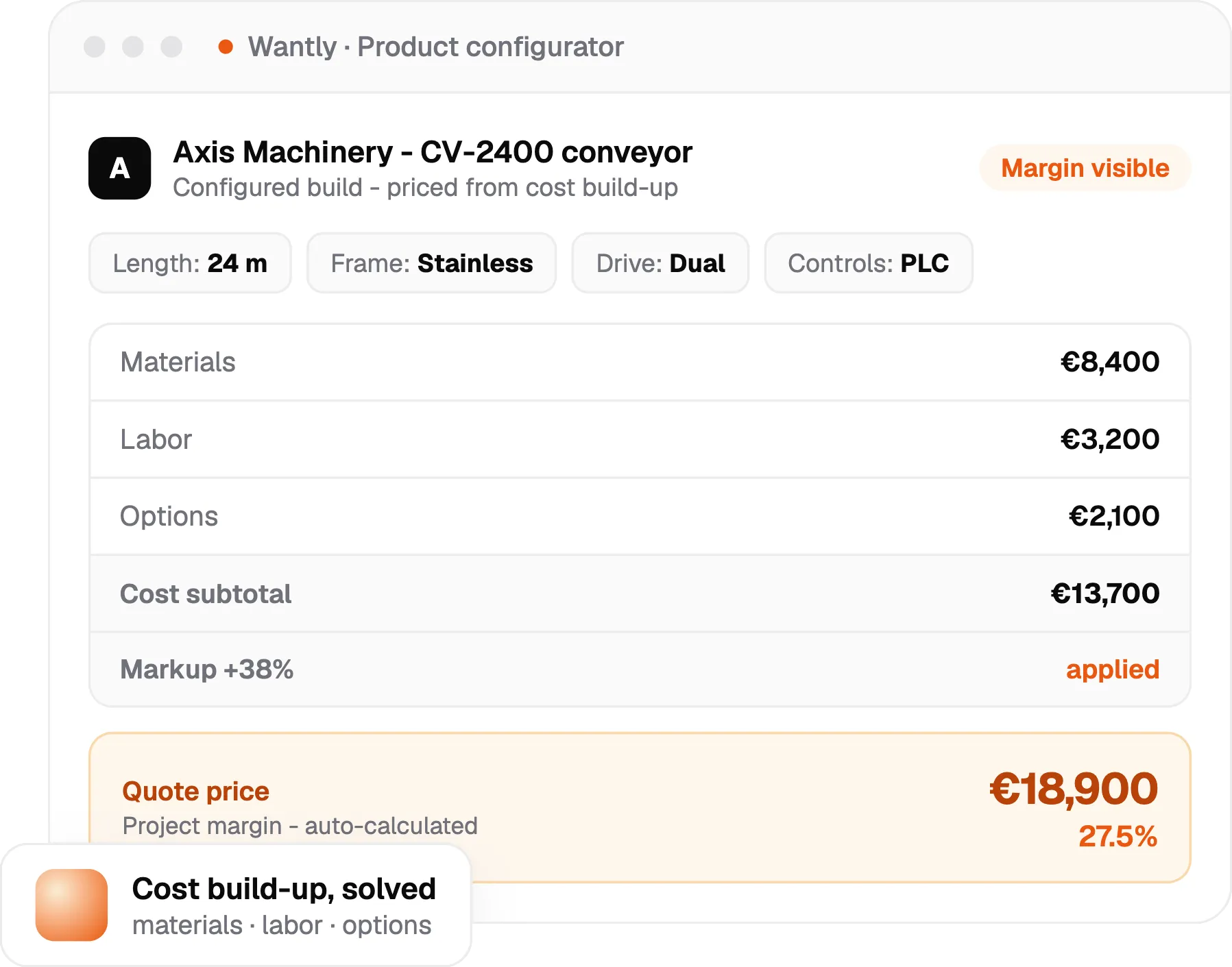 product configurator