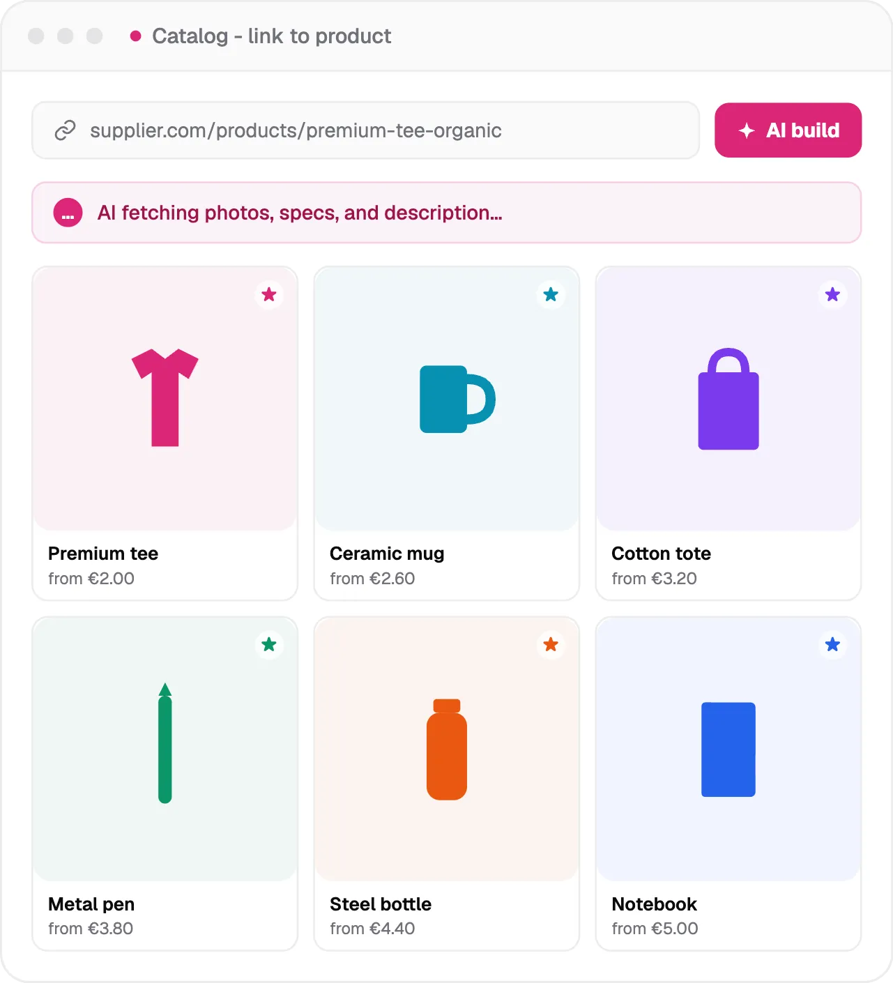 catalog - link to product
