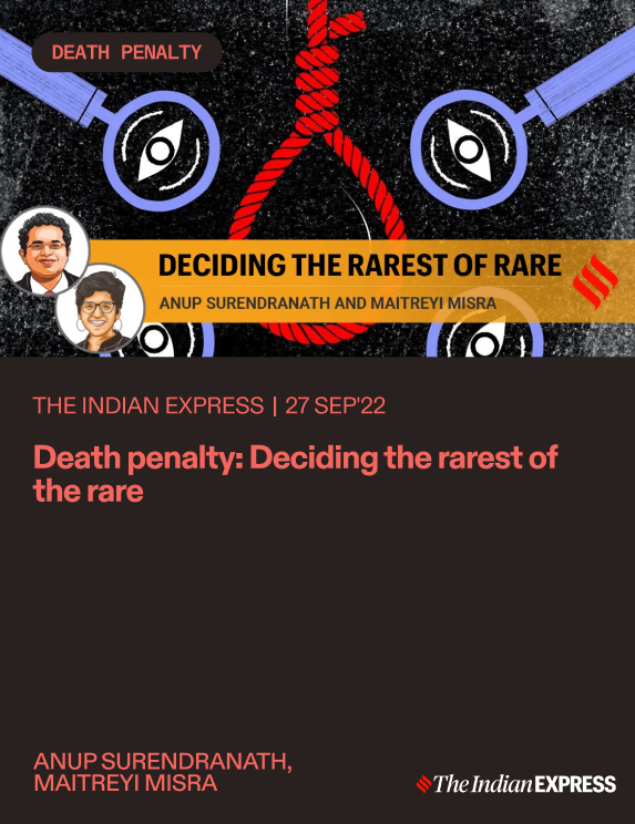 Thumbnail image for article: Death penalty: Deciding the rarest of the rare