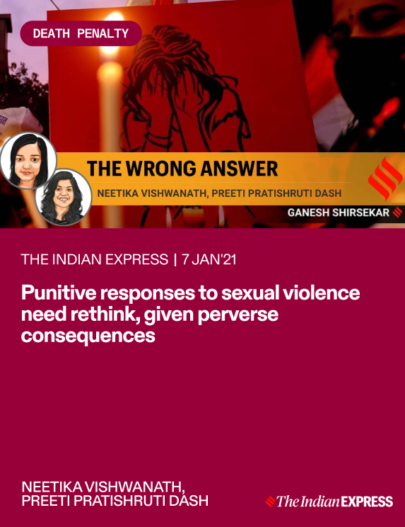 Thumbnail image for article: Punitive responses to sexual violence need rethink, given perverse consequences