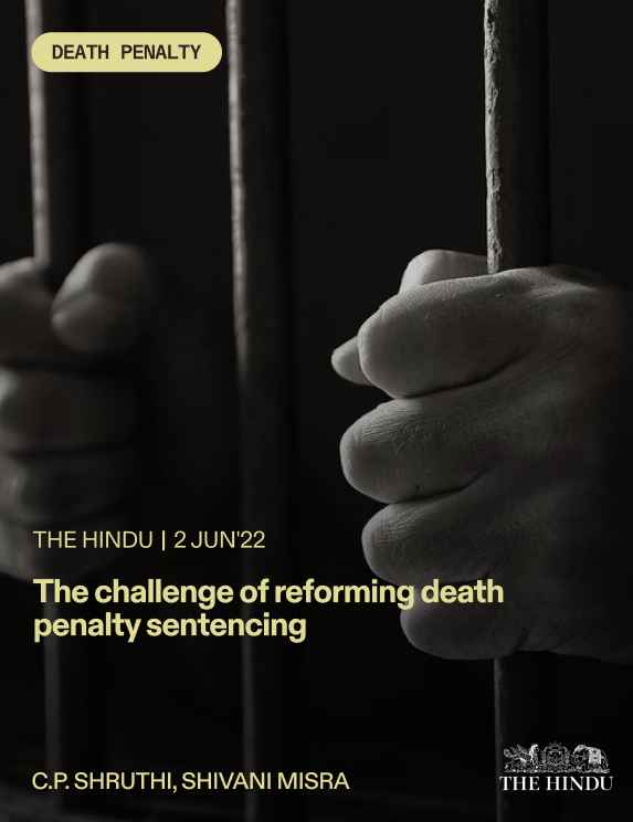 Thumbnail image for article: The challenge of reforming death penalty sentencing - The Hindu