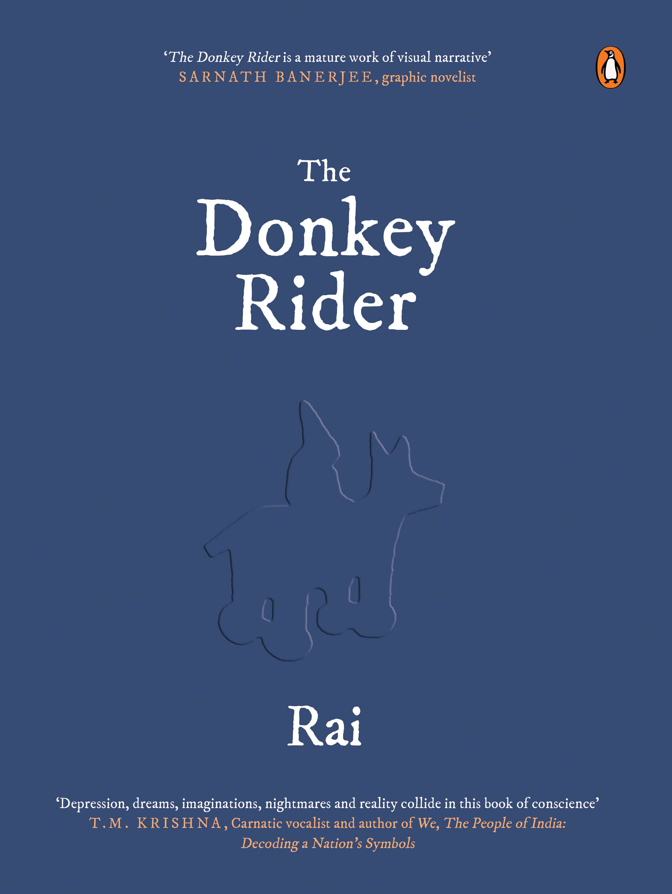Front cover of the donkey rider graphic novel