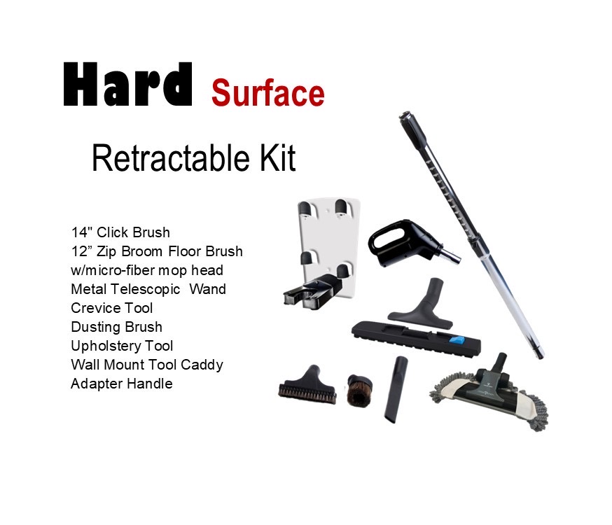 Hard Surface Attachment Kit — full kit contents