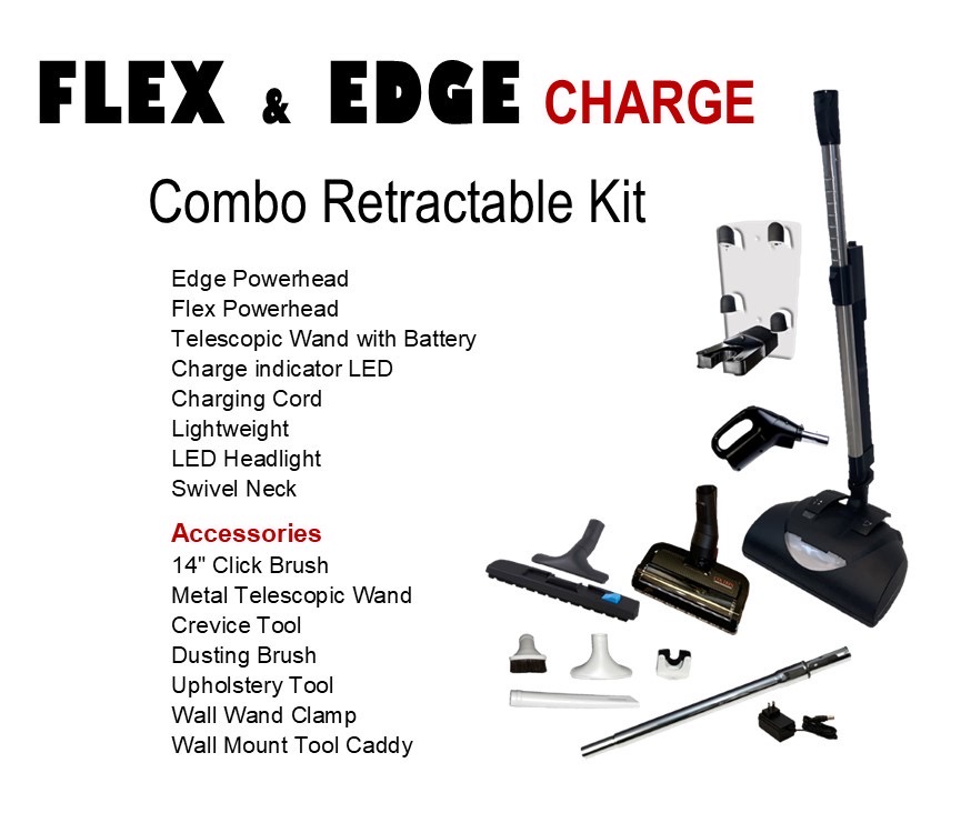 Flex and Edge Charge Combo Kit — full kit contents
