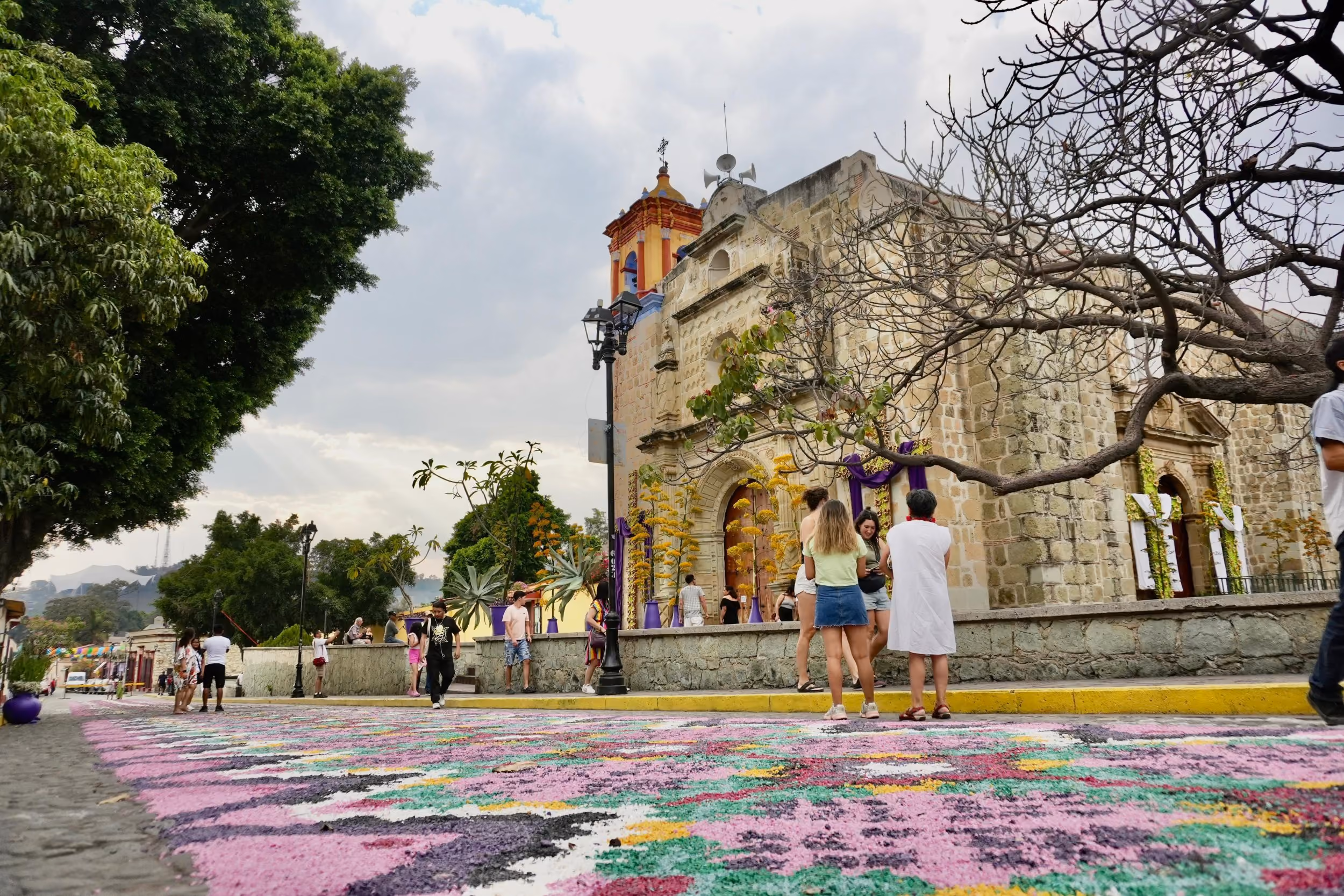 church in jalatlaco barrio