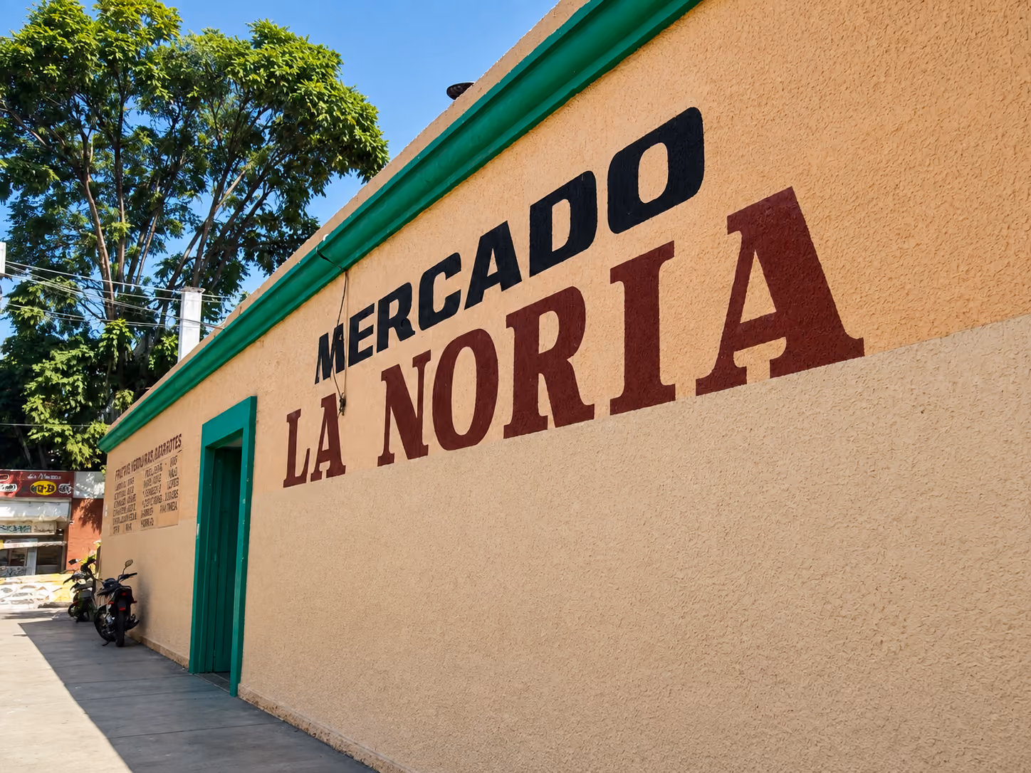 la noria neighborhood in oaxaca city