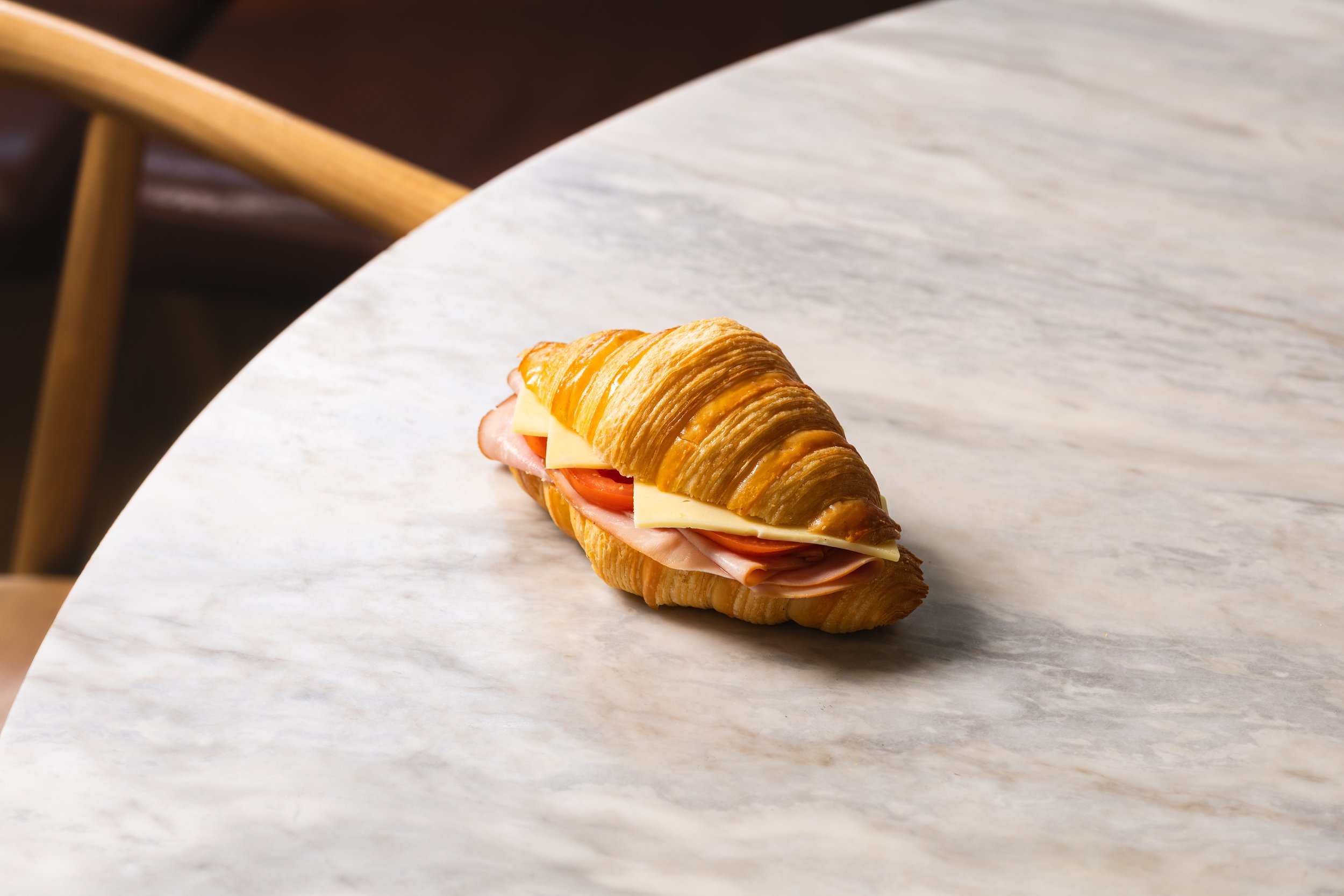 Ham, Cheese & Tomato Croissant