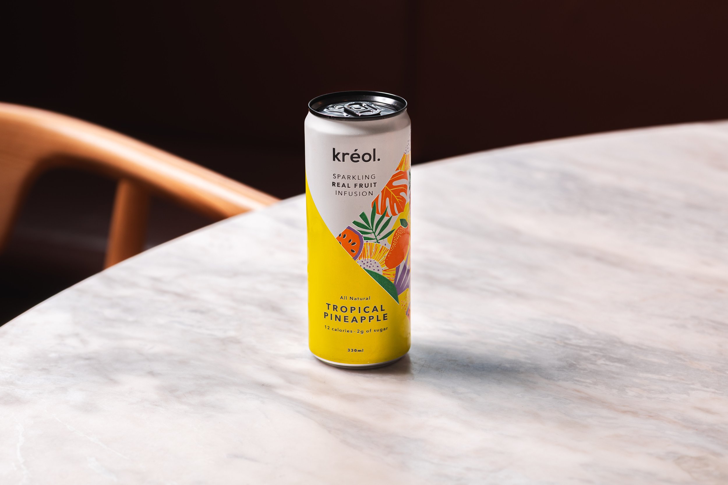 Kreol Sparkling Peach Iced Tea