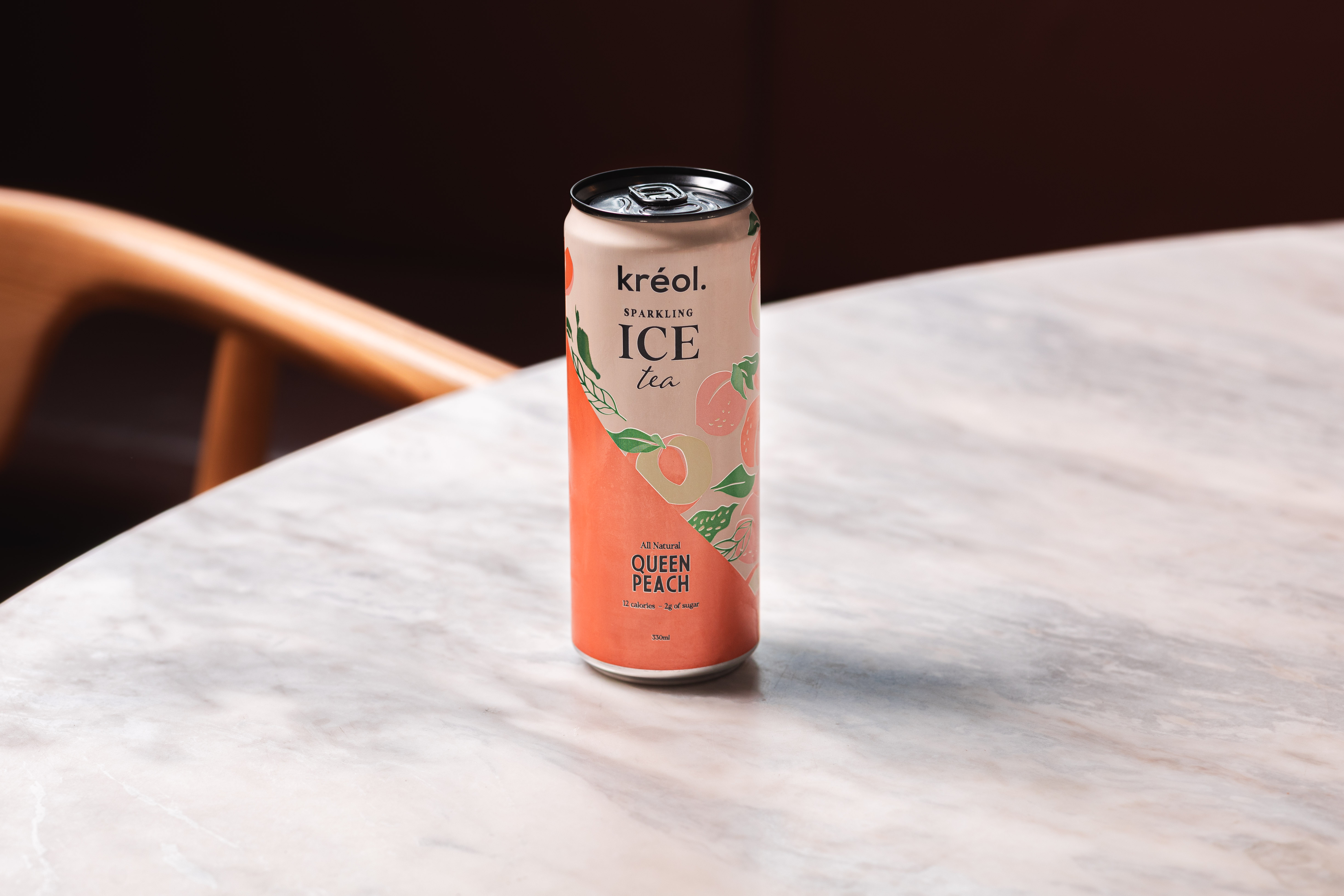 Kreol Sparkling Peach Iced Tea