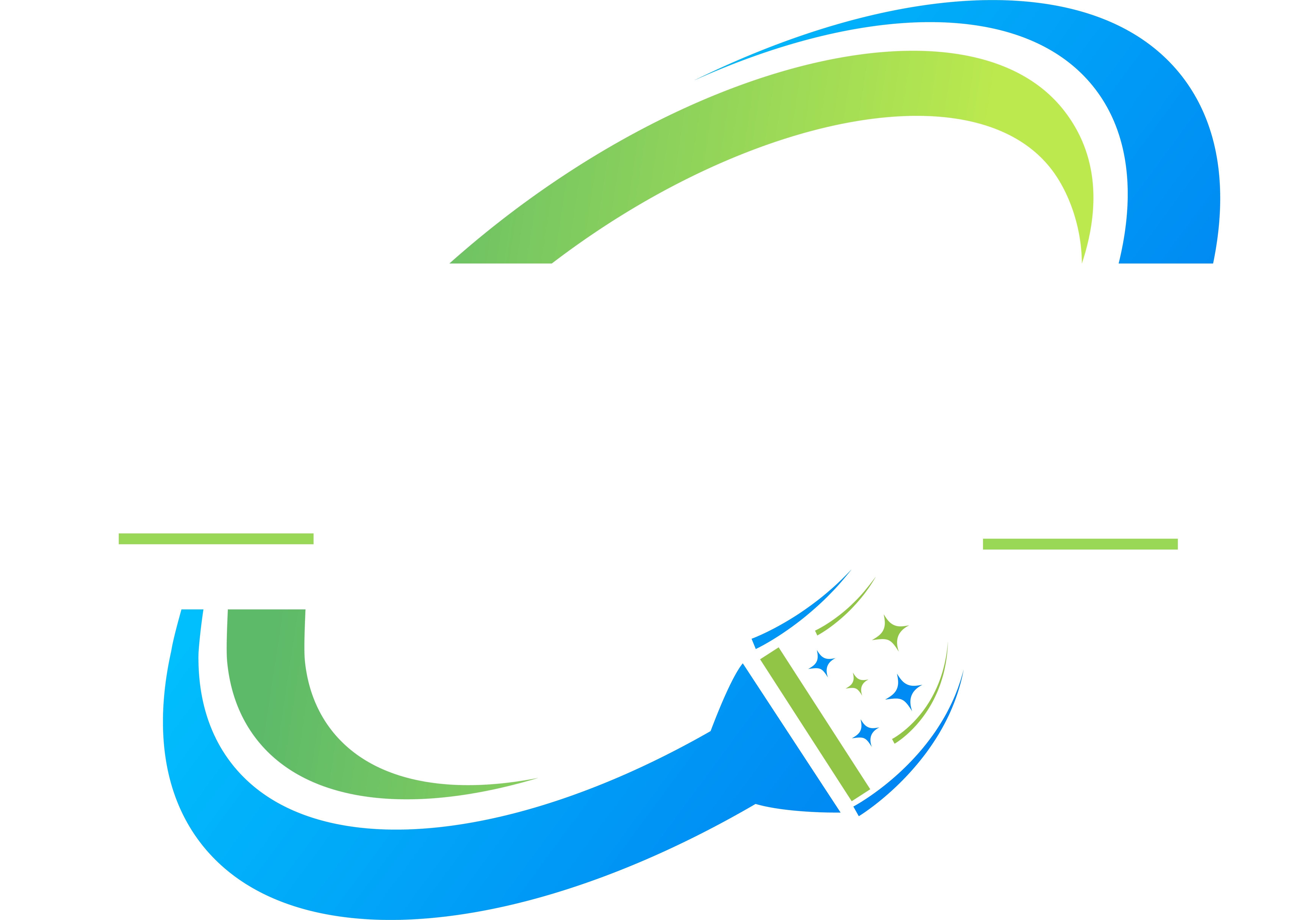 Eco Fresh logo with green and blue swoosh and text Limpieza Total below.