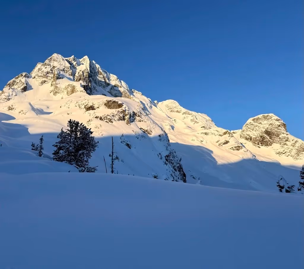 One of Stratton’s last photos, near Joffre Lakes Provincial Park, British Columbia