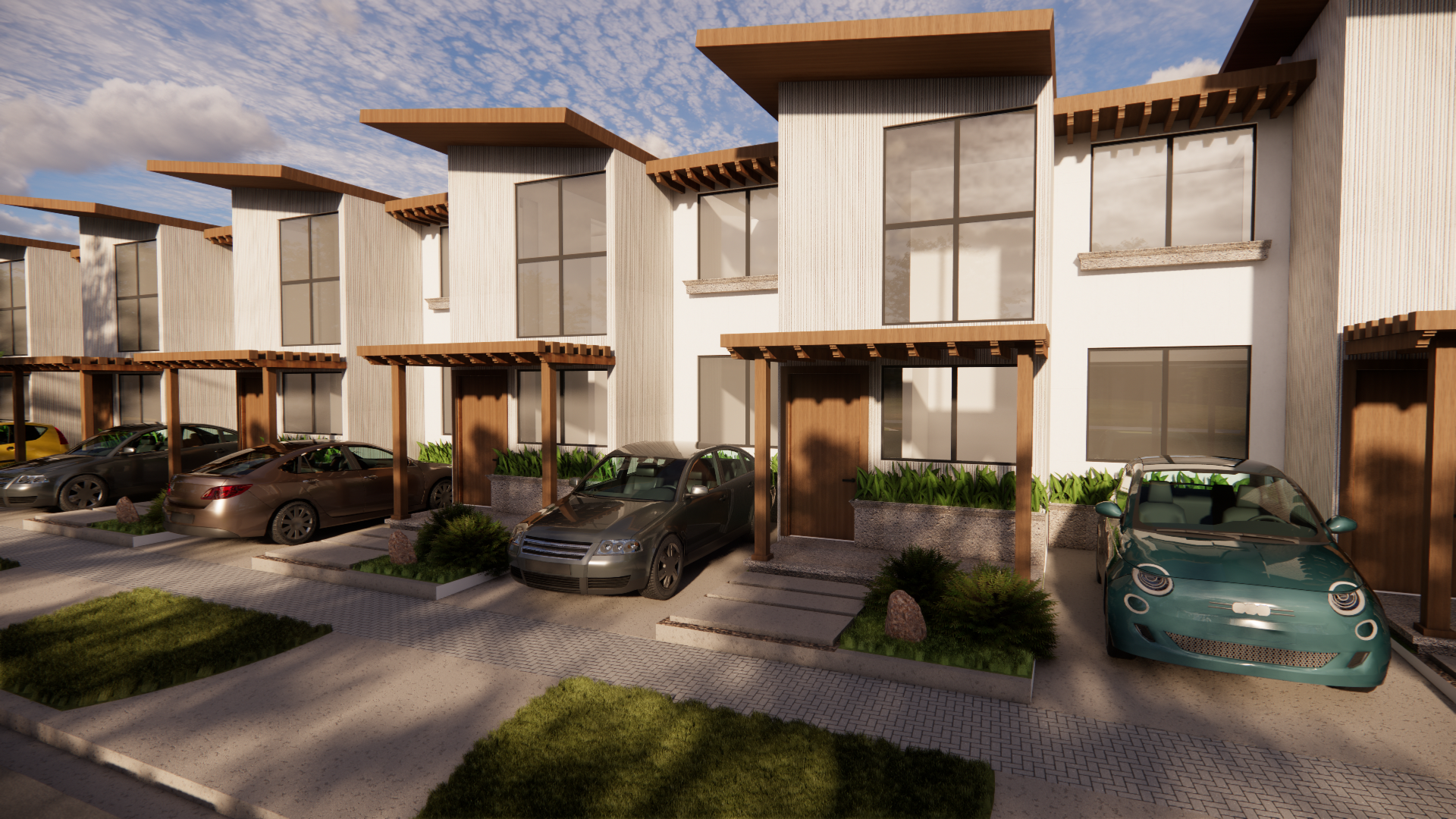 image of residential construction project (for a construction company)