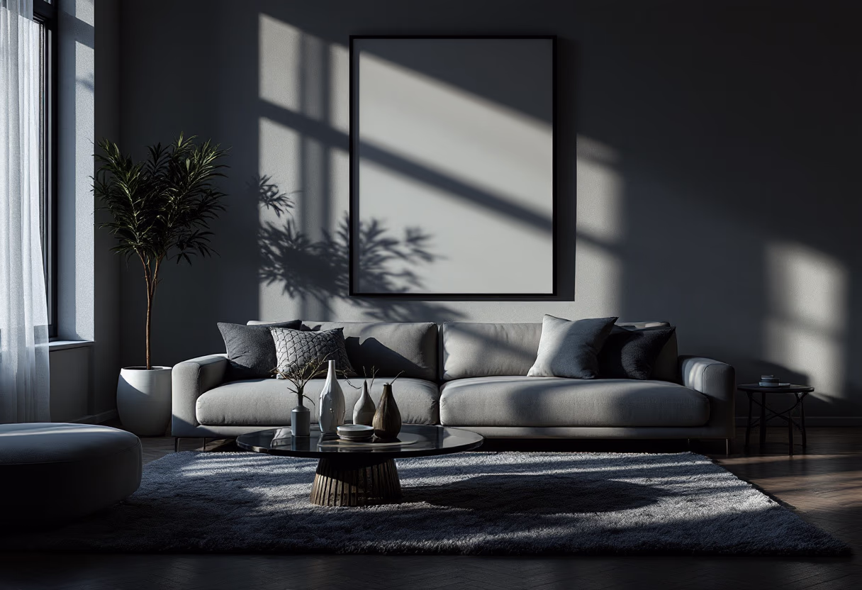 image of recent living room design project