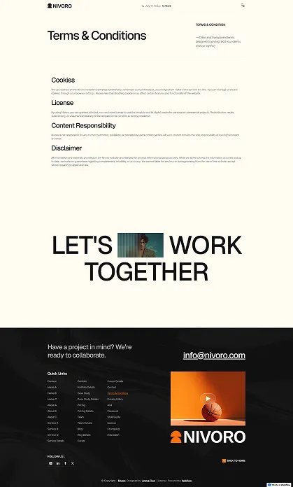 Team Page