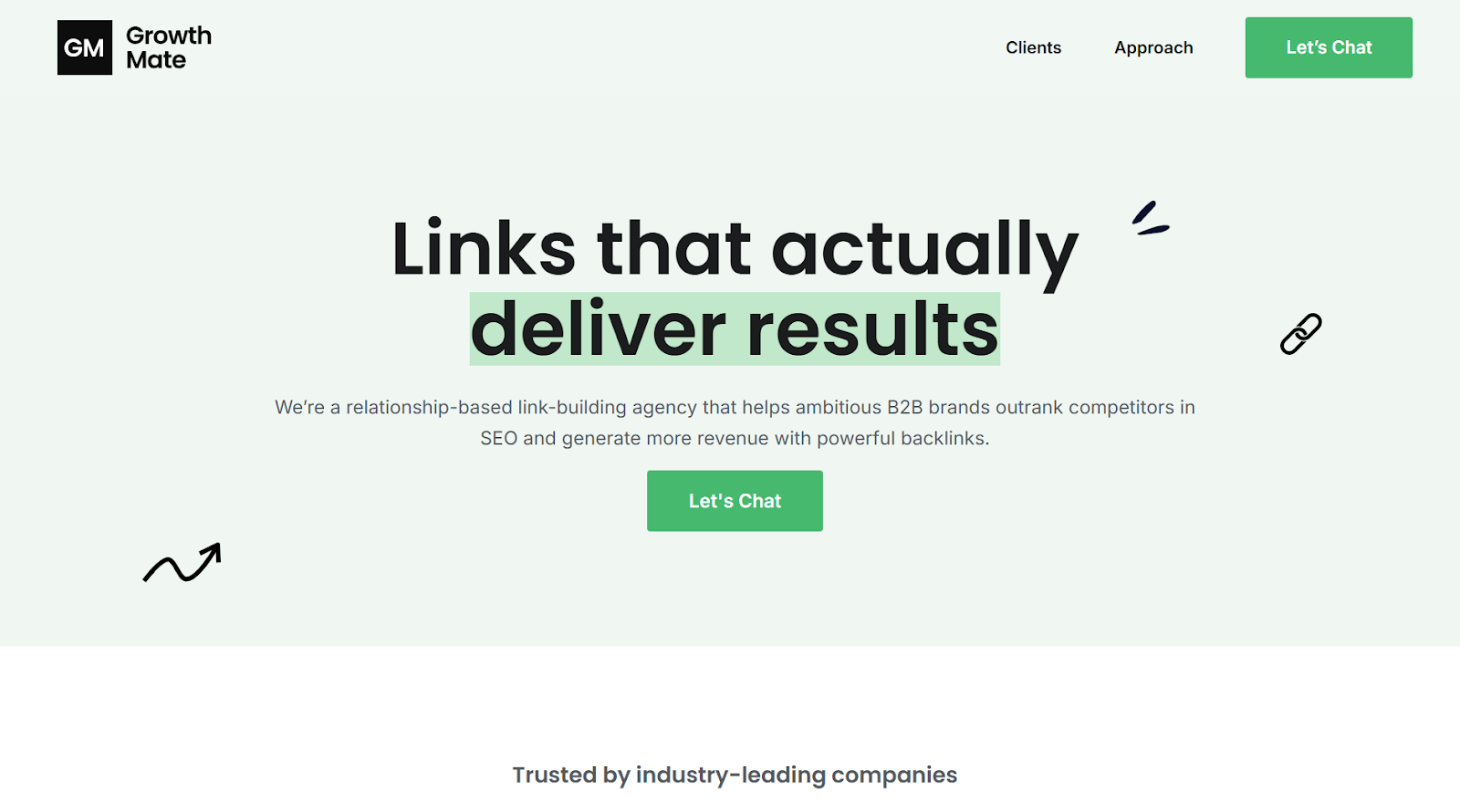 GrowthMate website screenshot.