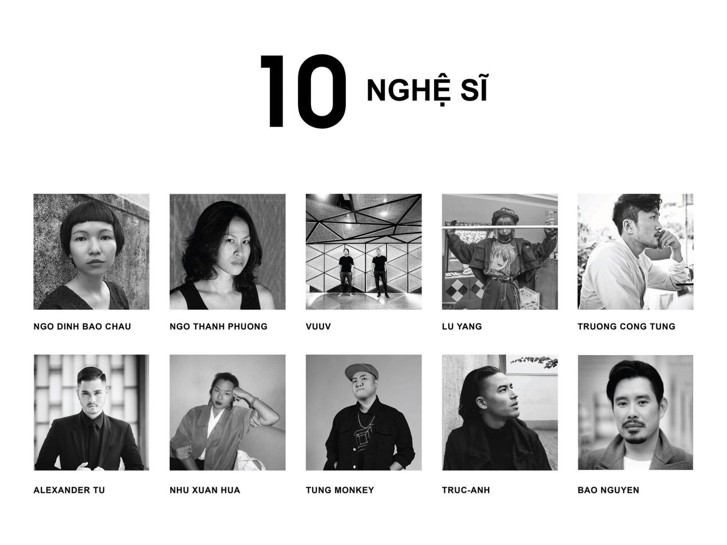 "The Block of Silence" exhibition: 10 contemporary artists join Cong Tri