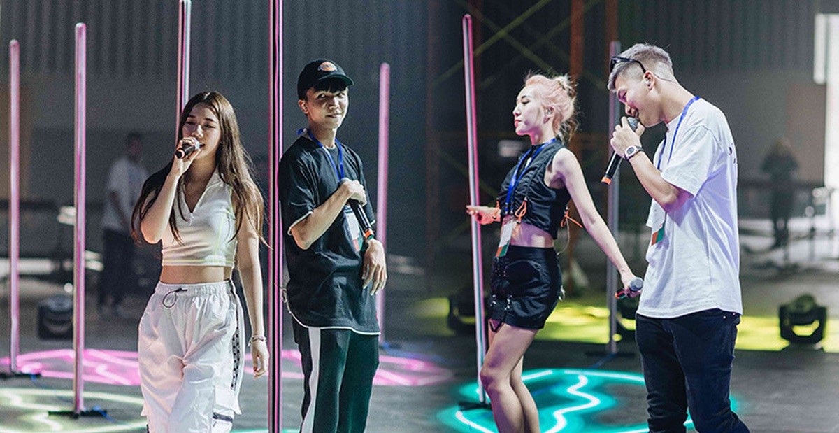 BigDaddy, Emily, AMEE, Soc Nau rehearse ahead of WeChoice Awards 2019 Gala