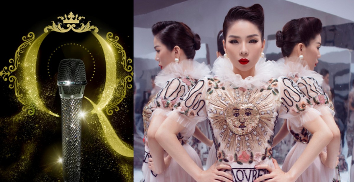 Le Quyen uses the world's most expensive microphone for Q Show 2, same brand as Celine Dion, Taylor Swift