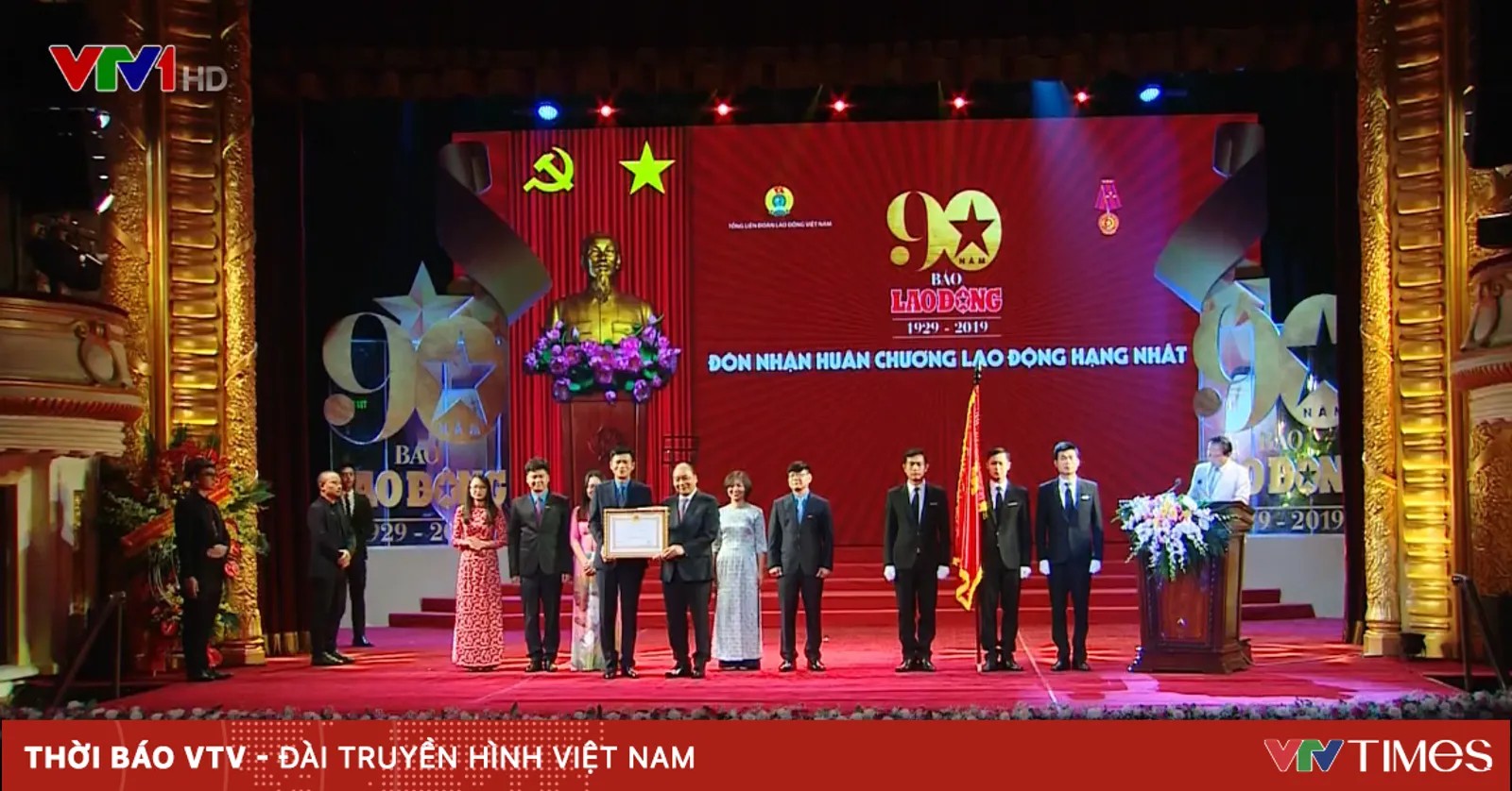 Lao Dong Newspaper celebrates 90 years since its first issue