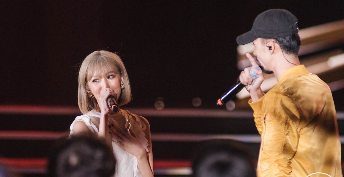 Den and Min deliver an unprecedented collaboration, getting the audience dancing with a message of positive living