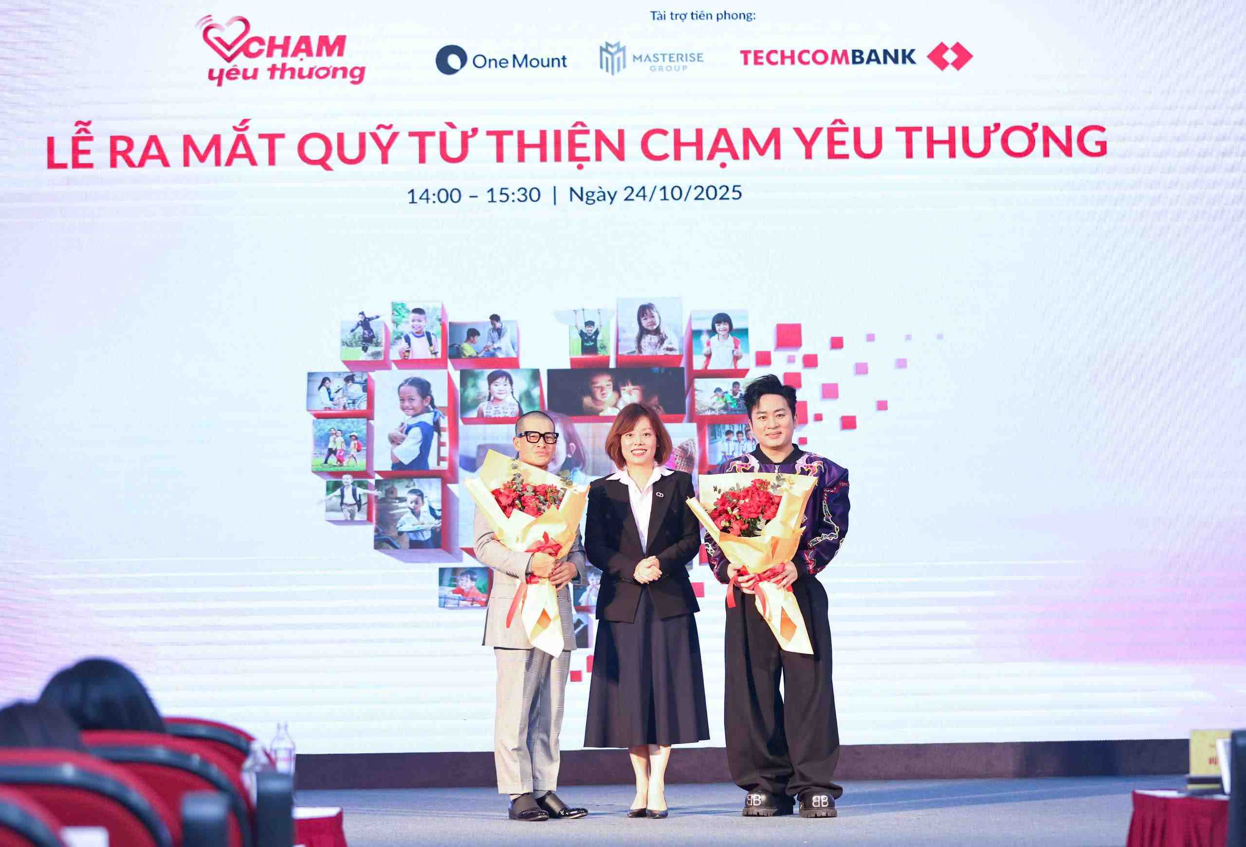 Ca sĩ Tùng Dương, đạo diễn Việt Tú làm Đại sứ Quỹ “Chạm yêu thương”