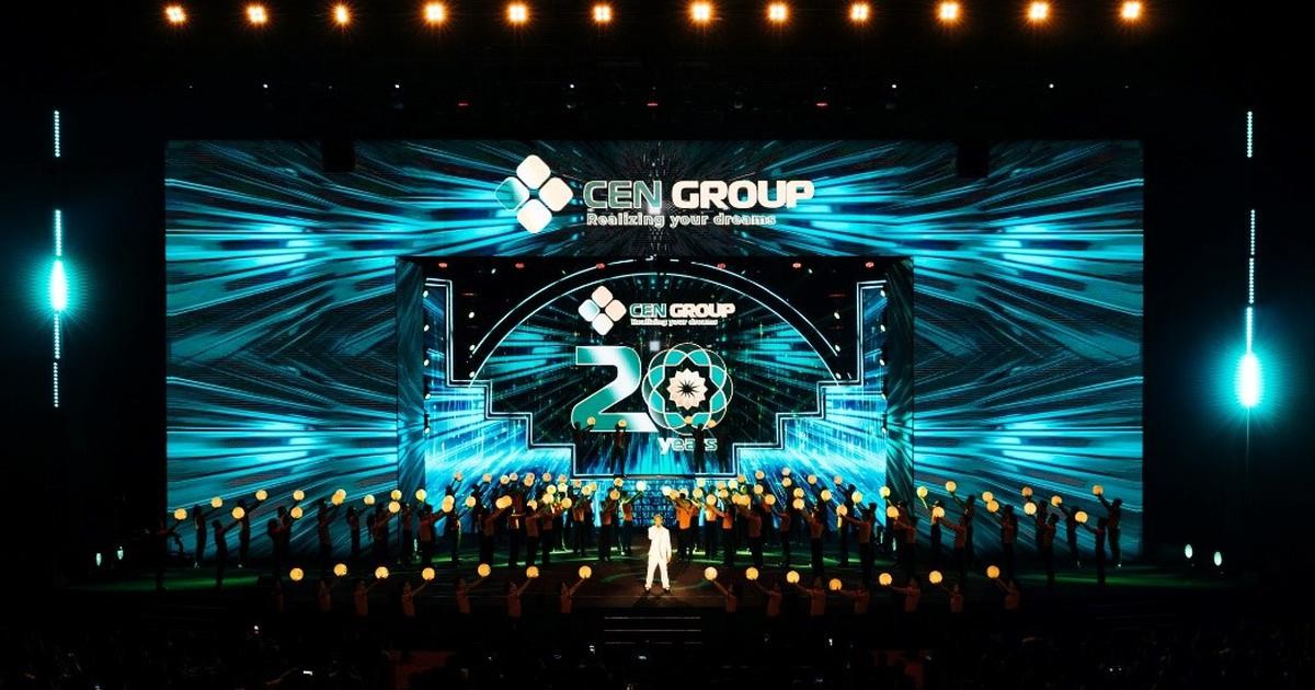 Kỷ niệm 20 năm thành lập, Cen Group tổ chức Đại lễ hội “Hiện thực hóa triệu ước mơ” và công bố nhận diện thương hiệu mới