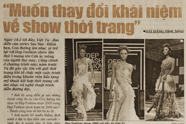 Đạo diễn Việt Tú: "Muốn thay đổi khái niệm về show thời trang"
