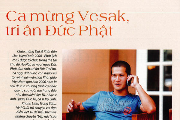 Ca mừng Vesak, tri ân Đức Phật