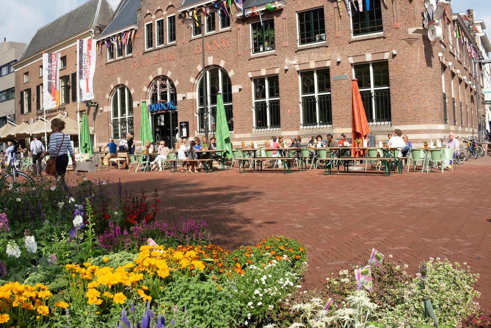 Terrace in the centre of Arnhem