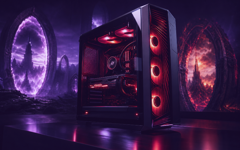 PC Gaming AMD + Clés World of Warcraft Midnight & Diablo IV