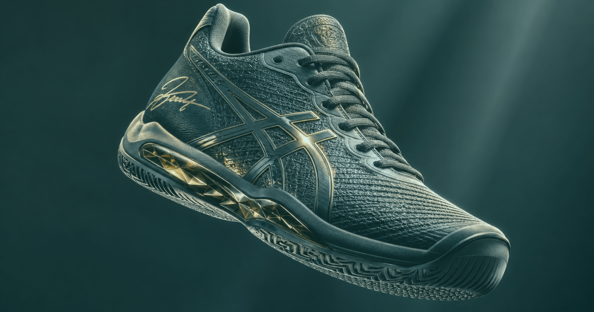 Chaussure ASICS dédicacée